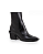 BOTA WESTERN EM COURO PRETA - Imagem 1