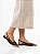 SLINGBACK PONTEIRA DOURADA CAFÉ - Imagem 2
