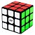 Cubo Mágico Oncube 3x3x3 Preto QY - Imagem 1