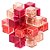 Puzzle Kong Ming Lock Qiyi - Shape Lock - Rouge - Imagem 1