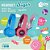 Fone de Ouvido Infantil Dobrável com Microfone -  Headset Sugar Rosa/Verde HS317 - 85dB - Imagem 6