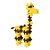 Blocos de Montar Girafa - Plus-Plus Tube - 100 pecas MINI - Imagem 1