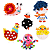 Kit Personagens em Pompom - Imagem 2