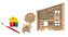PLAYSET CASINHA PARA PINTURA 3D II - Imagem 2