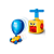 Carrinho Lançador com Balão - Bexiga Car P - Imagem 1