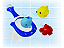 Rede Baleia de Banho com Bichinhos KaBaby Azul - Imagem 1