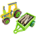 Colecao fazendinha - Trator com Carretinha - New - Imagem 2