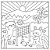 Sunny Days - Livro de Colorir Comfy&Cozy - Imagem 2