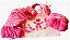 Kit Tricô Cachecol Rosa - Imagem 1