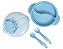 Kit de Refeição com Compartimento Azul - Imagem 5