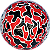 Mini Bola de Futebol PVC/PU São Paulo - Imagem 3