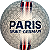 Bola de Futebol PVC/PU Número 5 Silver PSG - Imagem 2