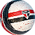 Bola de Futebol PVC/PU Número 5 Tradicional São Paulo - Imagem 1