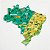 Mapa Brasil - Regioes - Estados e Capitais - Imagem 1