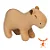 Capivara Baby Bichos de Pano - Imagem 1