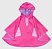 Capa De Chuva Lisa Pink - Imagem 1