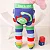CALCA LEGGING INFANTIL DINO COLORS 1-2 ANOS - EAN 5060257115198 _ BR - Imagem 1