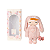 Boneca Metoo Angela Plush Manu Coelha Rosa 33cm - Imagem 6