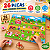 Jogo de Encaixe Fazendinha com Pino 26 Peças Montessori - Imagem 3