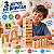 Torre de Equilíbrio 54 Peças de Madeira Montessori - Imagem 4