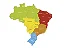 Quebra-Cabeça Mapa do Brasil - Imagem 1