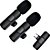 Microfone de Lapela para Tipo C dois por um Plug and Play Timbre Claro 20m - Imagem 1