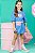 Vestido Infantil com pochete tam 04 e 06 - Imagem 2