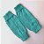 Polaina Infantil em Tricot -  Verde  e Azul - Imagem 3