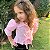 Camisa Infantil Rosa Blogueirinha - tam 06 e 10 - Imagem 1
