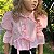 Camisa Infantil Rosa Blogueirinha - tam 06 e 10 - Imagem 5