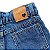 Short Jeans Infantil Bordado Coração - tam 04 - Imagem 5