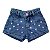 Short Jeans Infantil Bordado Coração - tam 04 - Imagem 1