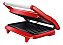Sanduicheira & Grill 2 Em 1 Panini 850w Vermelho Lenoxx - Imagem 4