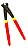 Alicate Torquês 9"/225mm Profissional Turquesa Reforçado - Imagem 1