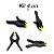 Kit 4 Pcs Grampo Multiuso 3 Pol. 75mm Marceneiro Reforçado - Imagem 1
