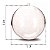 Bola Esfera Acrílico Transparente 5cm 100u Artesanato Enfeite - Imagem 4