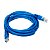 Cabo De Rede Azul 10 Metros Crimpado Rj45 Aumenta Velocidade - Imagem 1
