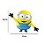 Boneco De Vinil Articulado Bob Minions2 - A Origem De Gru - Imagem 4