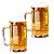 Jogo de 2 Canecas De Chopp e Cerveja Vidro Grosso 375ml - Imagem 1