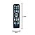 Controle Remoto Compatível Tv Aoc Netflix Led Smart Max7463 - Imagem 5