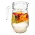 Jarra De Suco Agua Vidro Grosso Clear C/tampa 1,4 Litros - Imagem 3