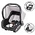 Bebê Conforto Cadeirinha Solare Preto/cinza Tutti Baby Bebê - Imagem 1