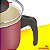 Caneca Leiteira 14cm Antiaderente Com Tampa Vidro Cereja - Imagem 5