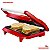 Grill & Sanduicheira 2 Em 1 Panini 850w Vermelho Chef Lenoxx - Imagem 4