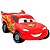 Carrinho Relâmpago Mcqueen Cars Disney Vinil Lider Brinquedo - Imagem 1
