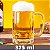 Canecas Para Chopp Cerveja 2 Unid Vidro Grosso 375ml Premium - Imagem 2