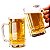 Canecas Para Chopp Cerveja 2 Unid Vidro Grosso 375ml Premium - Imagem 4