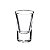 Jogo 4 Copos Shot Vidro Dose Cachaça Tequila Vodka Bar 50ml - Imagem 2