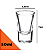 Jogo 8 Copos Shot Vidro Dose Cachaça Tequila Vodka Bar 50ml - Imagem 3