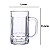 Jogo 6 Canecas Para Chopp Cerveja Vidro Grosso 375ml Premium - Imagem 4